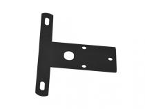 Jeep CJ License Plate Bracket 76-86 CJ Powdercoat Black Kentrol