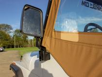 Jeep YJ/TJ Mirror Kit Pair 88-06 Wrangler YJ/TJ Powdercoat Black Kentrol
