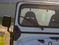 Jeep YJ/TJ Mirror Kit Pair 88-06 Wrangler YJ/TJ Powdercoat Black Kentrol