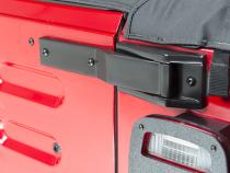 Jeep TJ Tailgate Hinge Pair 97-06 Wrangler TJ Powdercoat Black Kentrol