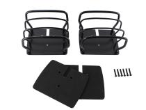 JEEP CJ/YJ/TJ Taillight Guard Pair 76-06 CJ and Wrangler YJ/TJ Powdercoat Black Kentrol