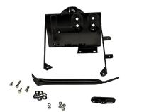 Jeep CJ Battery Tray with support arm 76-86 CJ Powdercoat Black Kentrol