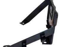 Jeep CJ Battery Tray with support arm 76-86 CJ Powdercoat Black Kentrol