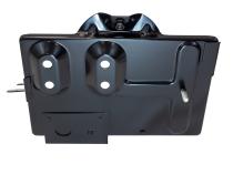 Jeep CJ Battery Tray with support arm 76-86 CJ Powdercoat Black Kentrol