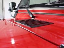 Jeep TJ Hood Vent 98-06 Wrangler TJ Powdercoat Black Kentrol