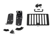Jeep TJ Hood Kit Without Hood Catch 98-06 Wrangler TJ Powdercoat Black Kentrol