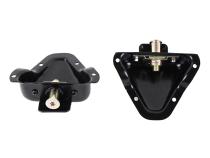 Jeep CJ/YJ Interior Door Latch Brackets Pair 81-95 CJ and Wrangler YJ Powdercoat Black Kentrol