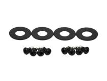 Jeep CJ/YJ Interior Door Latch Brackets Pair 81-95 CJ and Wrangler YJ Powdercoat Black Kentrol