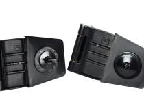 Jeep YJ/TJ Hardtop Liftgate Hinge Pair 87-06 Wrangler TJ/YJ Powdercoat Black Kentrol