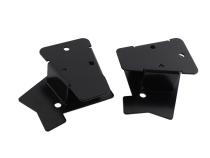 Jeep TJ Mirror Relocation Bracket Pair 03-06 Wrangler TJ Powdercoat Black Kentrol