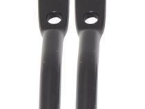 Jeep TJ Door Strap Pins Pair 97-06 Wrangler TJ Powdercoat Black Kentrol