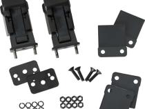 Jeep CJ/YJ Hood Kit With TJ Style Hood Catch 78-95 CJ and Wrangler YJ Powdercoat Black Kentrol
