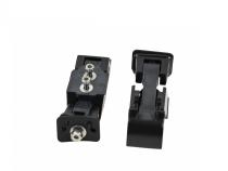 Jeep JK Hood Catch Pair 07-18 Wrangler JK Powdercoat Black Kentrol