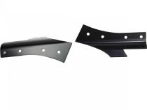 Jeep JK Windshield Supports Pair 07-18 Wrangler JK Powdercoat Black Kentrol