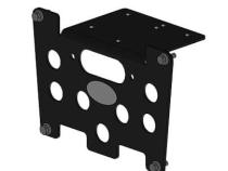 Arctic Cat ATV Winch Mount Black Powdercoated Steel 02-08 Arctic Cat Mile Marker