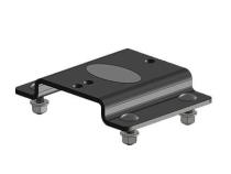 Arctic Cat ATV Winch Mount Black Powdercoated Steel 06-16 Arctic Cat Mile Marker