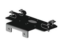 TRX500 Winch Mount Black Powdercoated Steel 01-04 Honda TRX500 Mile Marker