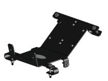 Foreman Winch Mount Black Powdercoated Steel 95-04 Honda TRX Foreman Mile Marker