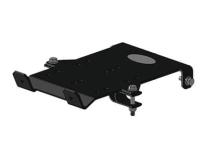 Honda TRX Winch Mount Black Powdercoated Steel 03-17 Honda TRX Foreman, Rincon, Rubicon Mile Marker