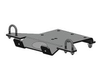 Forman Winch Mount Black Powdercoated Steel 12-13 TRX500 Foreman S/ES/FPE Mile Marker