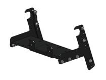 Polaris Winch Mount Black Powdercoated Steel 91-99 Sportsman 6X6 Mile Marker