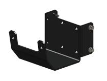 Polaris Winch Mount Black Powdercoated Steel 09-11 550 Sportsman XP Mile Marker