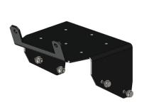 Suzuki Winch Mount Black Powdercoated Steel 08-17 400 King Quad Mile Marker