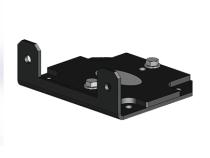 Yamaha Winch Mount Black Powdercoated Steel 03-07 Grizzly Mile Marker