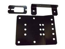 Yamaha Winch Mount Black Powdercoated Steel 07-11 Big Bear Mile Marker