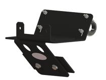 Kawasaki Winch Mount Black Powdercoated Steel 17-19 400 Mule Mile Marker