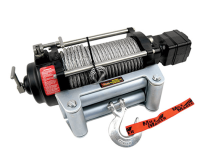 10500 LB Hydraulic Winch 17.9 C.I. Hydraulic Motor w/Roller Fairlead 100 Foot Cable H10500 Mile Marker