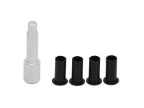 Jeep JK Door Hinge Liners 2 Door 07-18 Wrangler JK Textured Black Kentrol