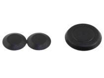 Jeep JK Tailgate Plug (set) 07-18 Wrangler JK Powdercoat Black Kentrol