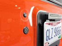 Jeep JK Tailgate Plug (set) 07-18 Wrangler JK Powdercoat Black Kentrol