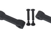 Jeep JK Replacement Hood Catch Rubbers Pair 07-18 Wrangler JK Textured Black Kentrol