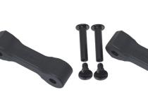 Jeep TJ Replacement Hood Catch Rubbers Pair 97-06 Wrangler TJ Textured Black Kentrol