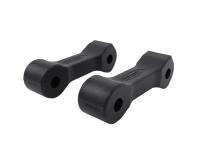 Jeep TJ Replacement Hood Catch Rubbers Pair 97-06 Wrangler TJ Textured Black Kentrol