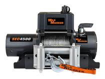 4500 LBS Winch Waterproof Rated Line Pull 12V Motor w/1/4 x 50 Foot Cable PE4500 ES Mile Marker