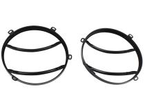 Jeep JK Headlight and Marker Cover Set 6 Pieces 07-18 Wrangler JK Textured Black Kentrol