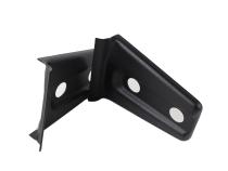 Jeep JK Hood Hinge Overlays Pair 07-18 Wrangler JK Textured Black Kentrol