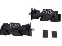 Jeep JK Hood Catch Pair 07-18 Wrangler JK Textured Black Kentrol