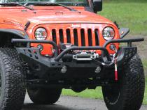 Jeep JK Hood Catch Pair 07-18 Wrangler JK Textured Black Kentrol