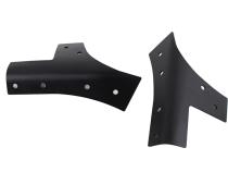 Jeep JK Windshield Supports Pair 07-18 Wrangler JK Textured Black Kentrol