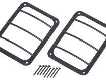Jeep JK Taillight Guard Pair 07-18 Wrangler JK Textured Black Kentrol
