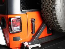 Jeep JK Taillight Guard Pair 07-18 Wrangler JK Textured Black Kentrol