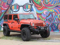 Jeep CJ5 Hood Vent 55-77 CJ5 Powdercoat Black Kentrol
