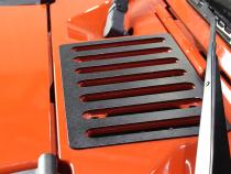 Jeep CJ5 Hood Vent 55-77 CJ5 Powdercoat Black Kentrol
