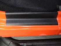 Jeep JK Entry Guards 4 Pieces 4 Door 07-18 Wrangler JK Textured Black Kentrol