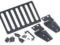 Jeep JK Hood Kit Without Hood Catch 07-18 Wrangler JK Textured Black Kentrol