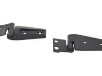 Jeep JK Hood Kit Without Hood Catch 07-18 Wrangler JK Textured Black Kentrol